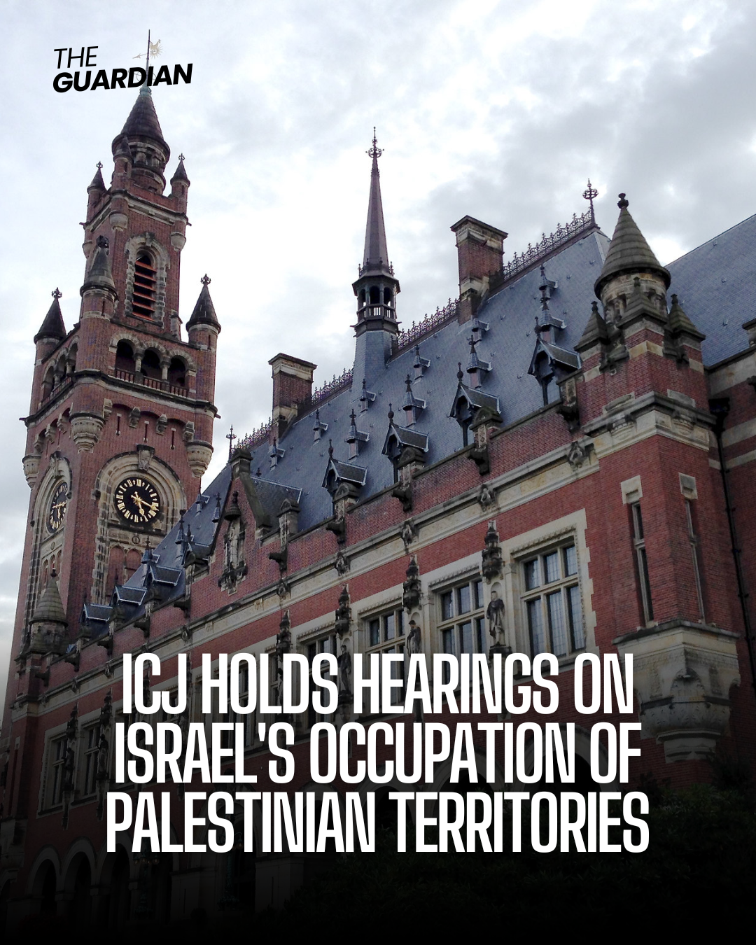 The ICJ began a hearings on Monday, focusing on the legal implications of Israel's occupation of Palestinian.
