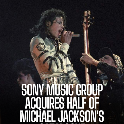 Sony Music Group has reportedly agreed to buy 50% of Michael Jackson's musical catalogue.