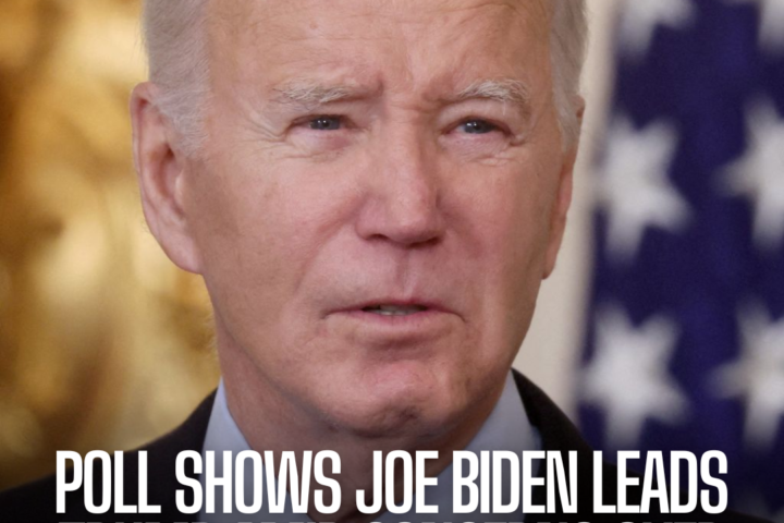 A recent Quinnipiac University poll found that 49 percent of registered voters backed President Joe Biden.