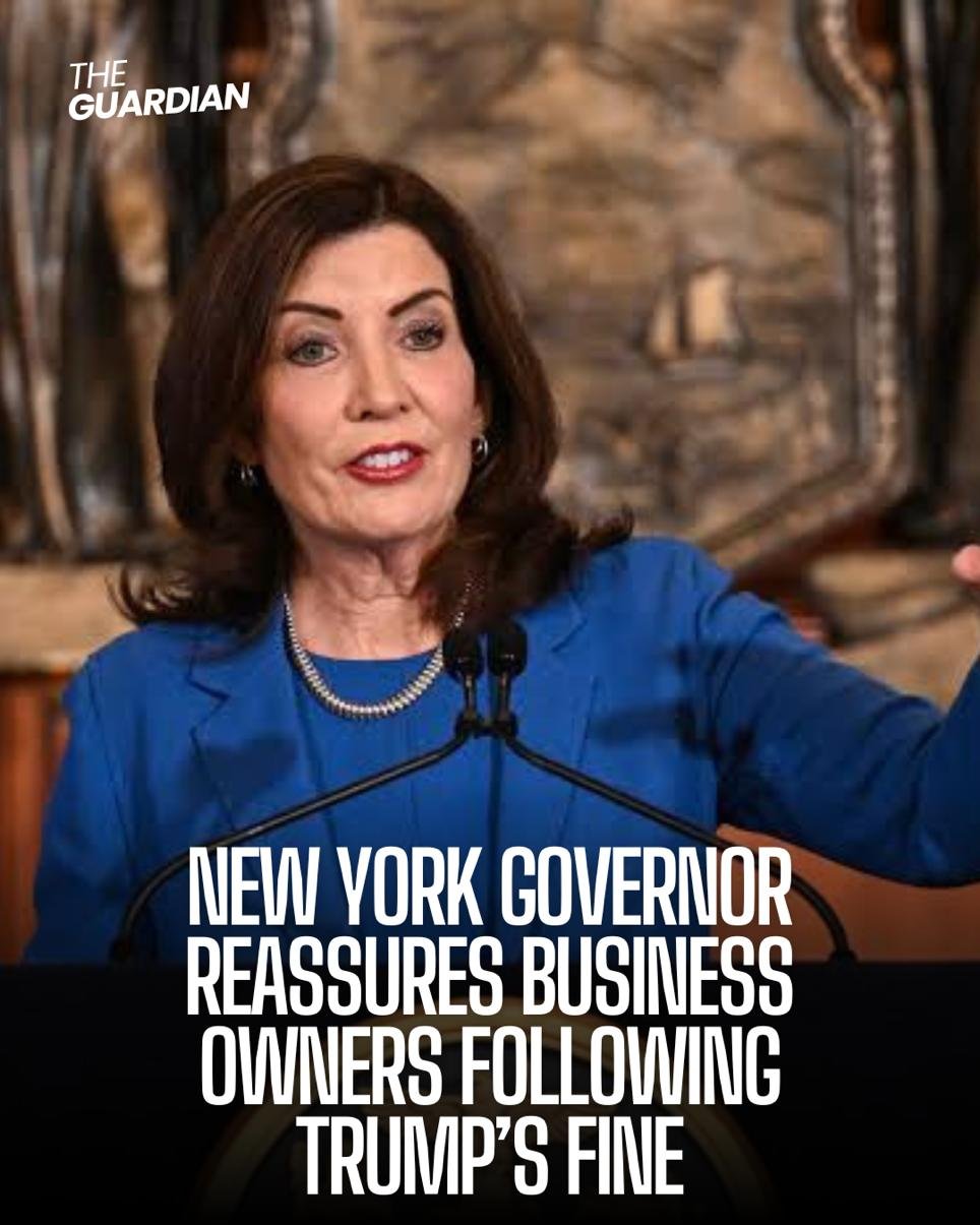 Kathy Hochul says compliant businesspeople have 'nothing to worry about' after a query on the state's commercial environment.