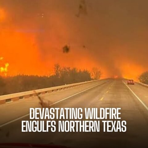 A rapidly spreading Texas wildfire has left one person dead, forced citizens to evacuate, cut off power to houses and businesses, and shortly paused operations at a nuclear weapons facility.