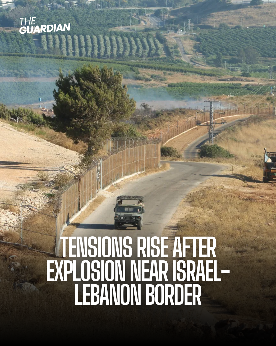 Three United Nations onlookers and a translator have been injured by shooting in Rmeish, southern Lebanon, the UN peacekeeping mission said.