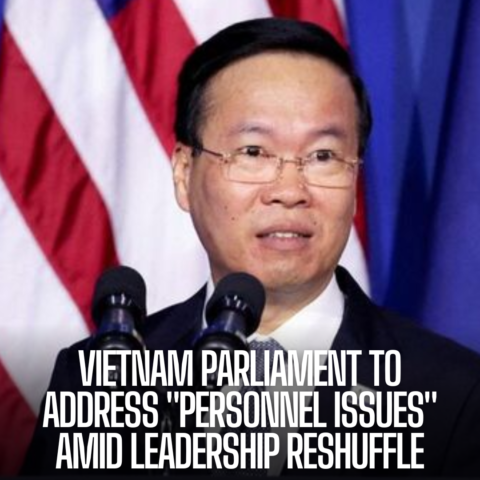 Vietnam's upcoming legislative session, slated for Thursday, is expected to address unnamed "personnel issues."