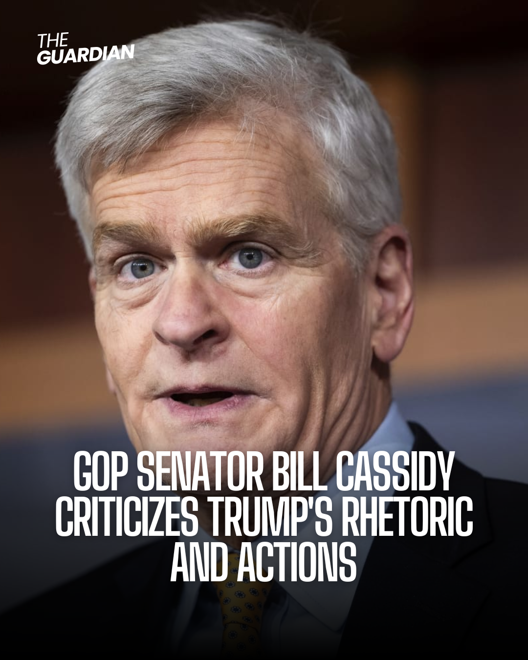 Louisiana Republican Senator Bill Cassidy has repeatedly criticised former President Donald Trump.