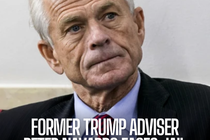 Peter Navarro is set to face jail time after Chief Justice John Roberts denied his emergency motion.