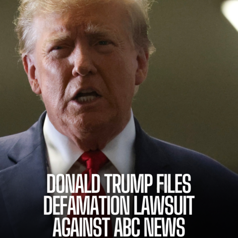 Former US President Donald Trump has filed a defamation lawsuit against ABC News and George Stephanopoulos.