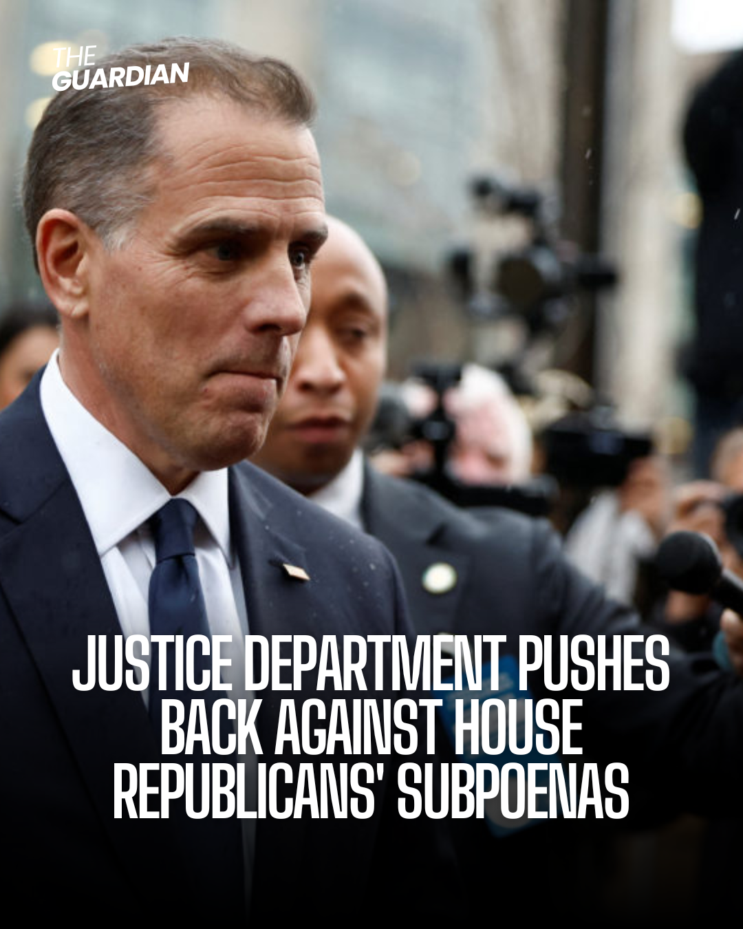 The Justice Department has discreetly replied to subpoenas filed by House Republicans on the criminal investigation against Hunter Biden.