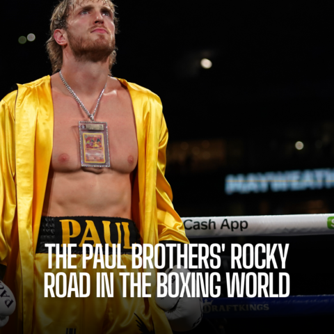 Jake Paul's daring cap heist stole the show during a press conference ahead of the Floyd Mayweather vs. Logan Paul fight.