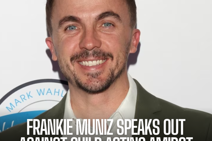 Frankie Muniz, known for his part on "Malcolm in the Middle," has expressed reservations about his kid having a career in acting.