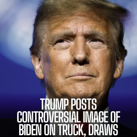 Biden's campaign communications chief says the picture could be construed as suggesting physical damage toward the president.