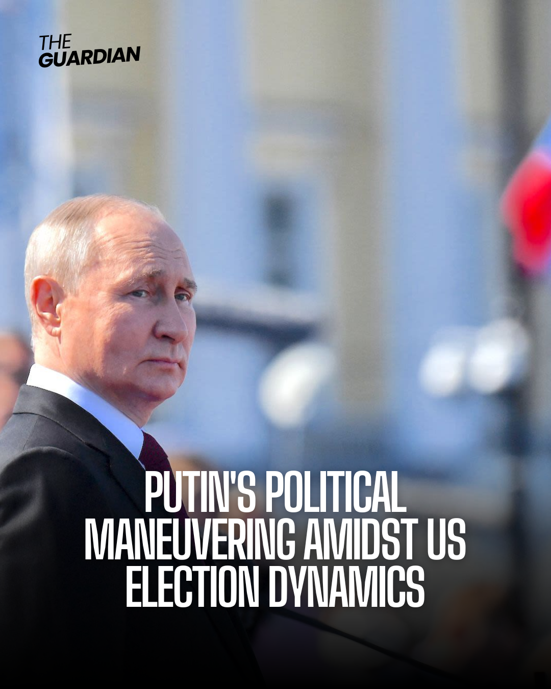 Russian President Vladimir Putin is optimistic about his reelection prospects. He is focused on the forthcoming US election.