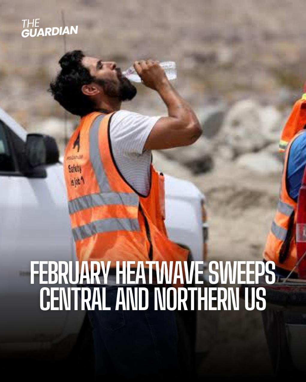 Heat as high as 20C past average is replaced by cold blast, causing prompt temperature swings.