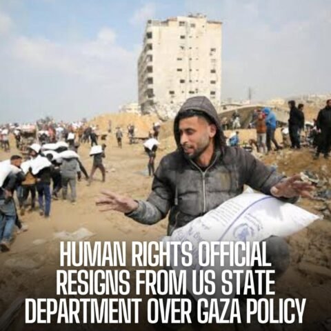 Annelle Sheline states, 'I no longer wanted to be affiliated with this administration,' reasoning Biden is shunning US law over Israel.