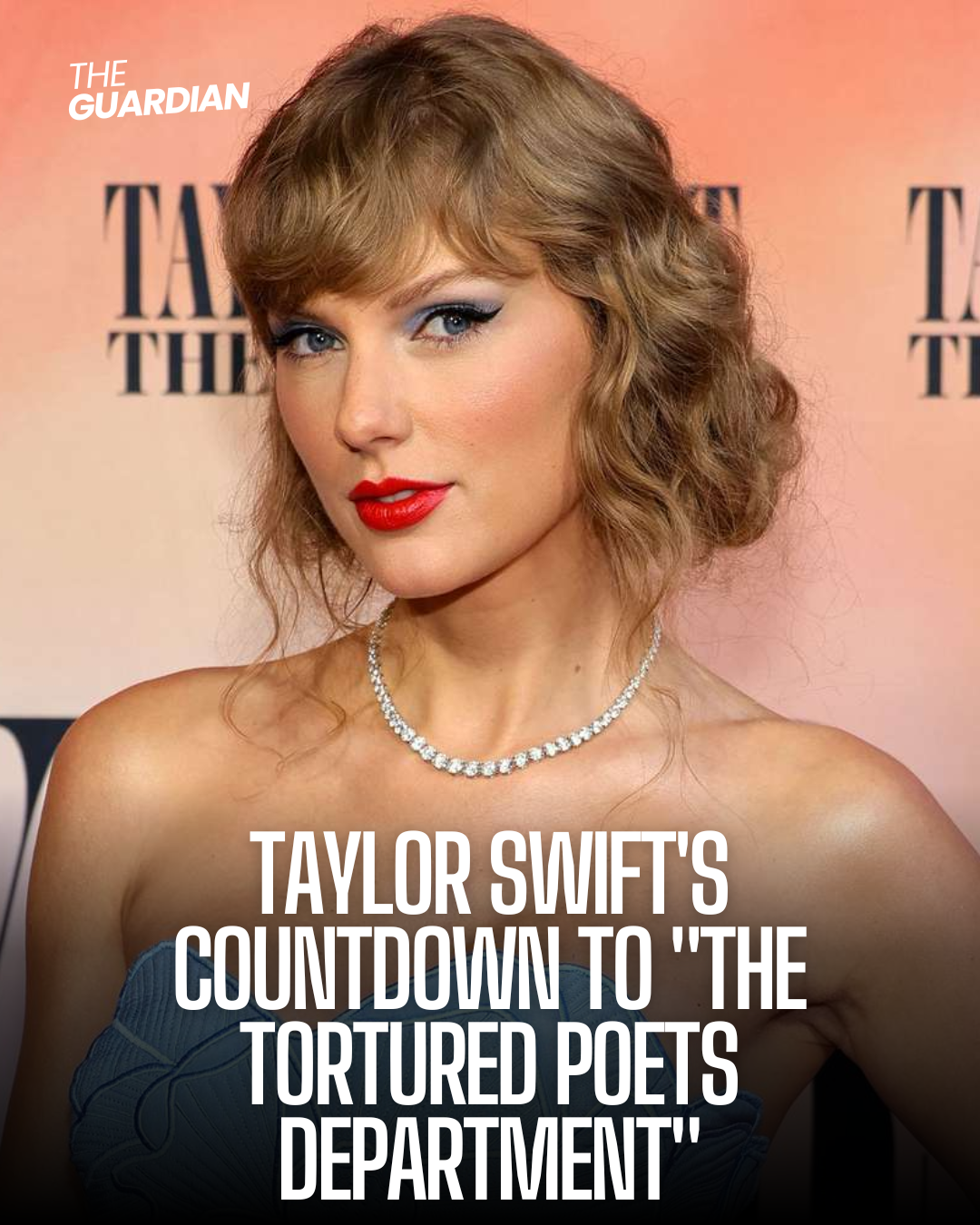 Swift's recent studio album will be released in 13 days, at midnight on April 19.
