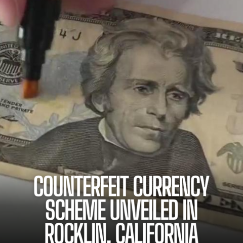 Rocklin police alert the US Secret Service after discovering a considerable amount of counterfeit money.