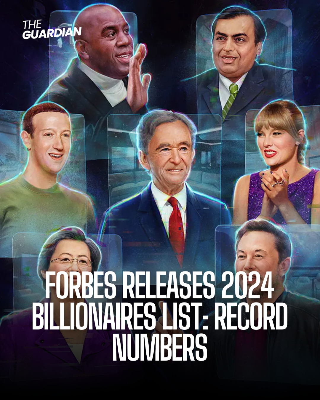 Forbes unveiled their 2024 list of billionaires, demonstrating an astonishing increase in the number of billionaires globally.